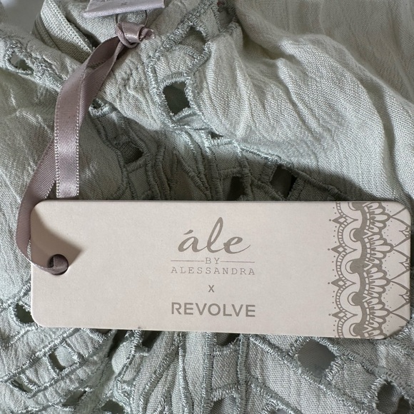 ale by alessandra x REVOLVE Carolina Romper in Sage Size S - Picture 7 of 8